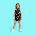 Falda Plisada Chloe Fresas Black