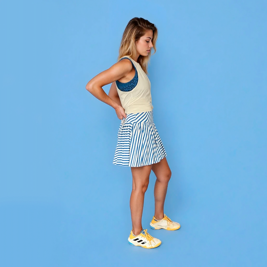 Falda Kali Estampada Stripes