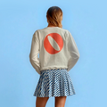 Hoodie Rufus Logo Offwhite