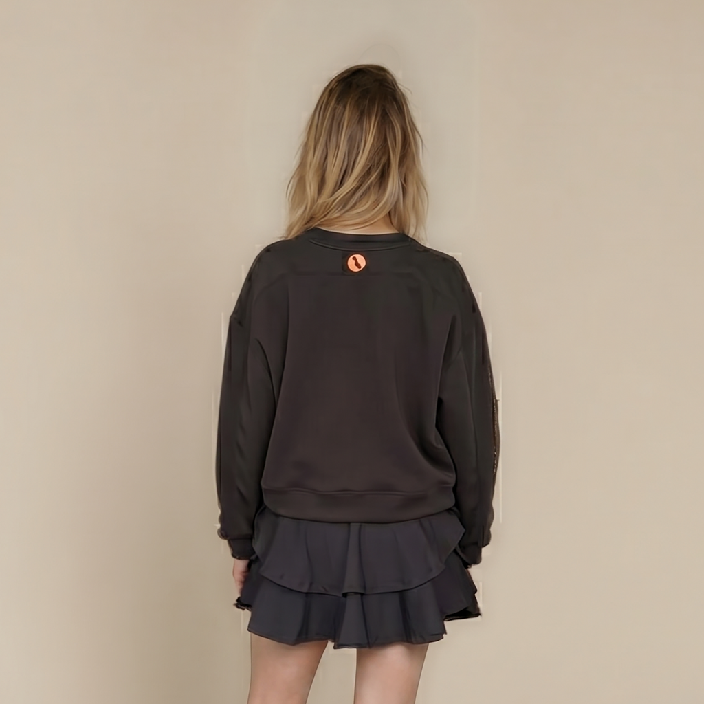 Hoodie Cloud Black