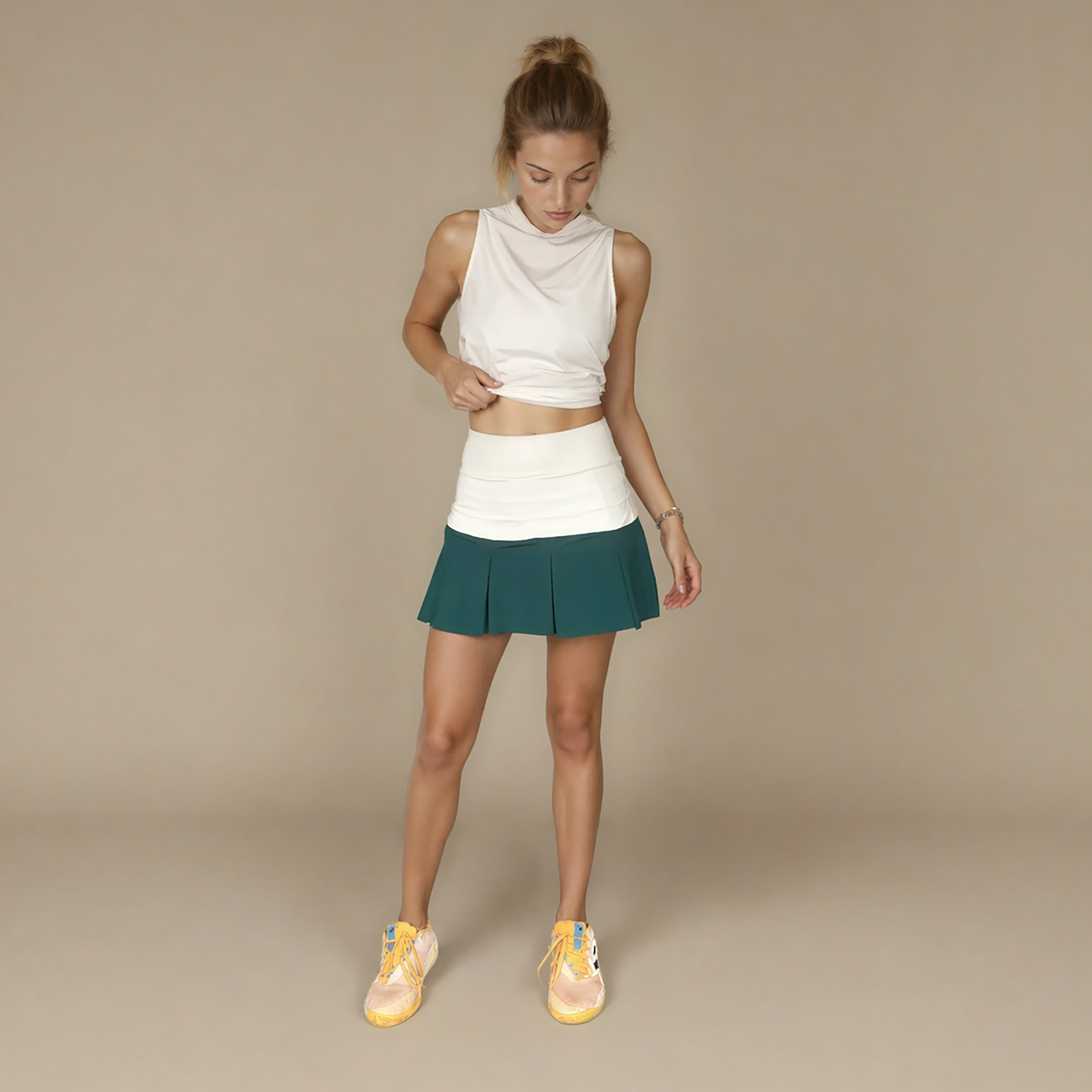 Falda Cantaro Verde PV