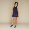 Falda Basket Navy
